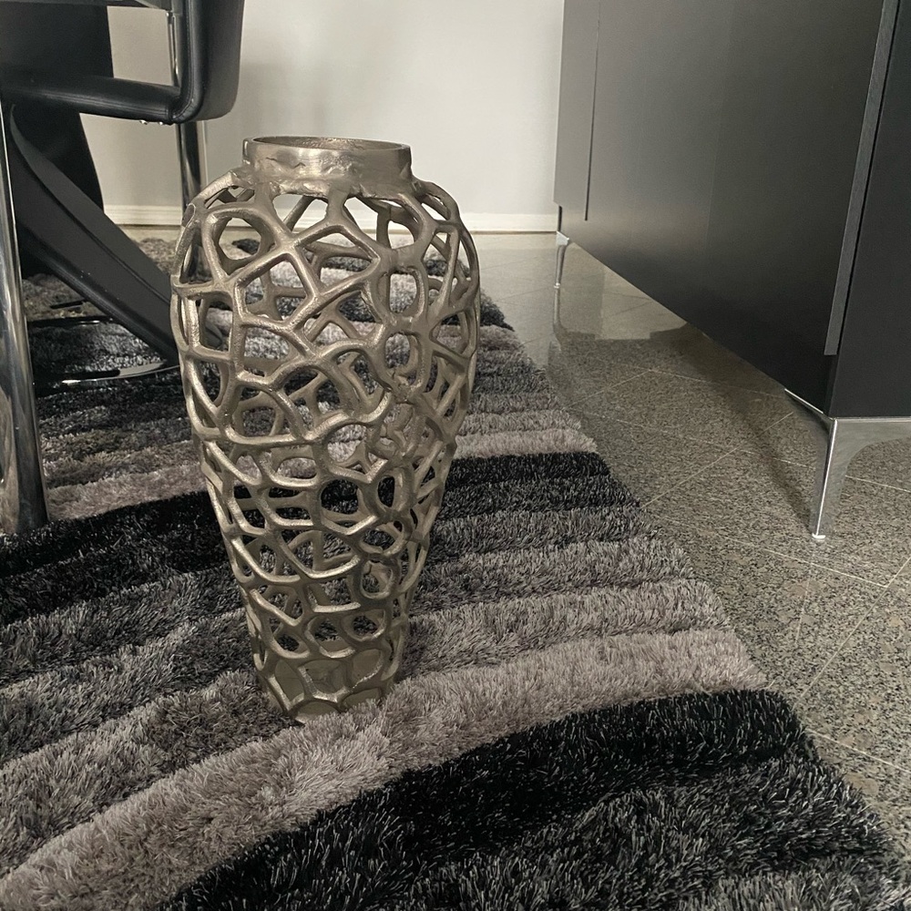 Silver vase